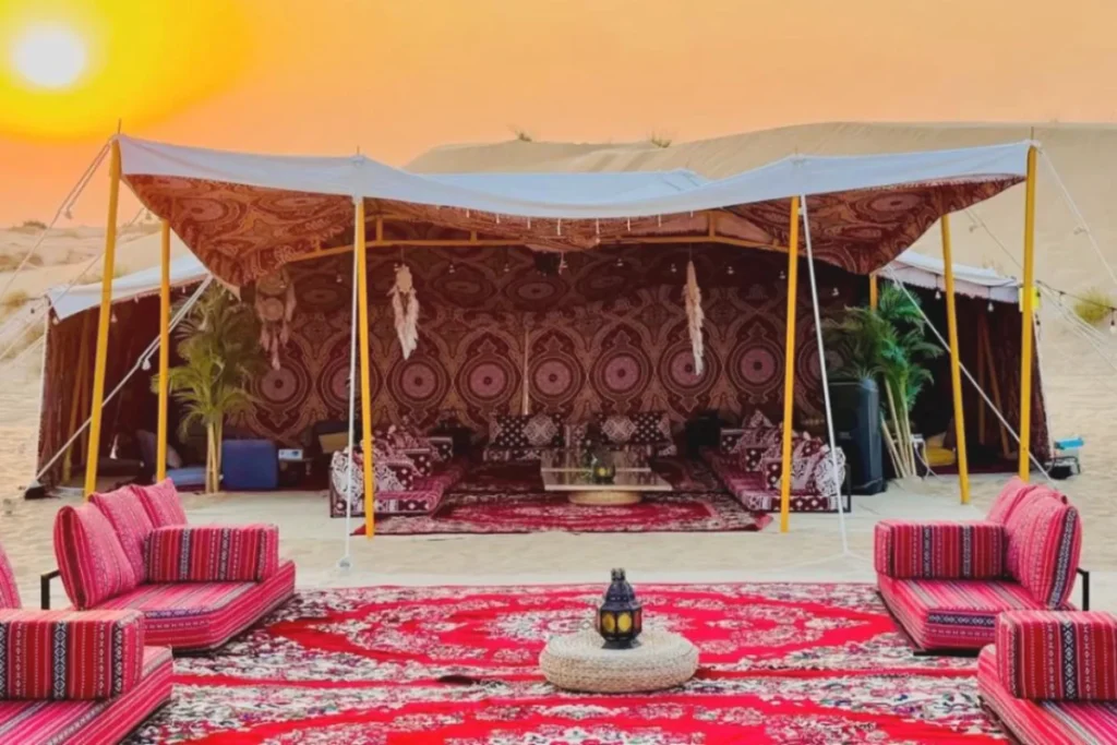 Romantic Desert Dinner in Private Desert Safari Dubai
