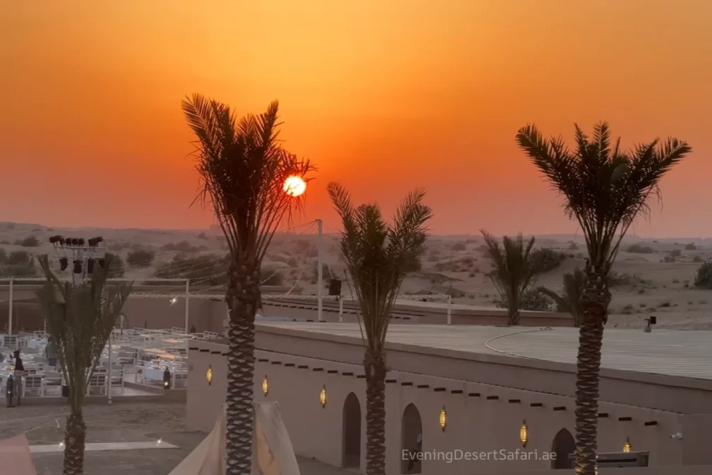 Overnight camping in Dubai