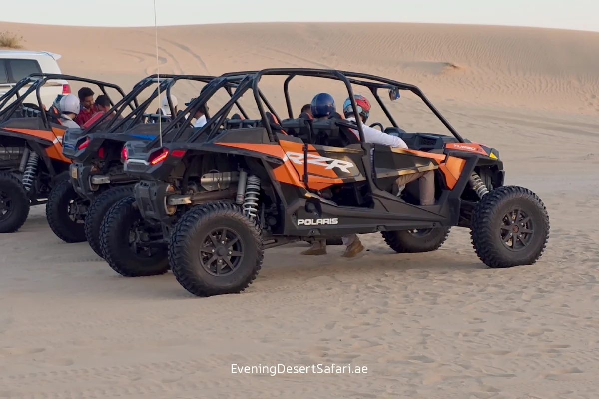 Polaris rzr buggy desert safari dubai