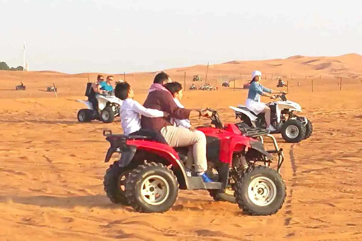 Quad Biking Dubai Polaris 570cc