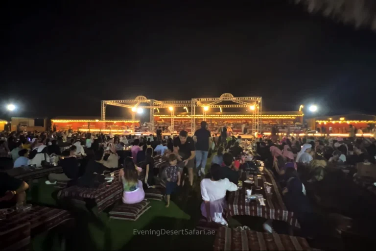 Dubai Dinner in the Desert