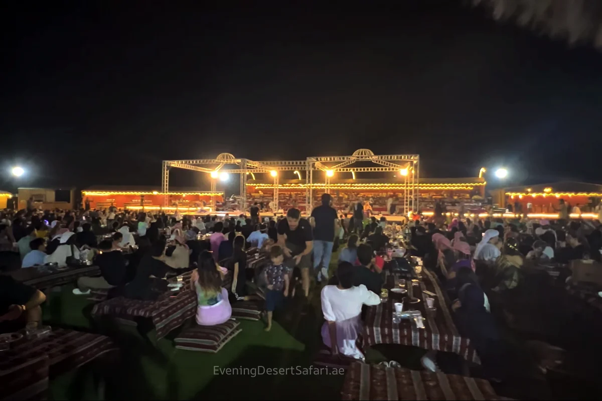 Dubai Dinner in the Desert