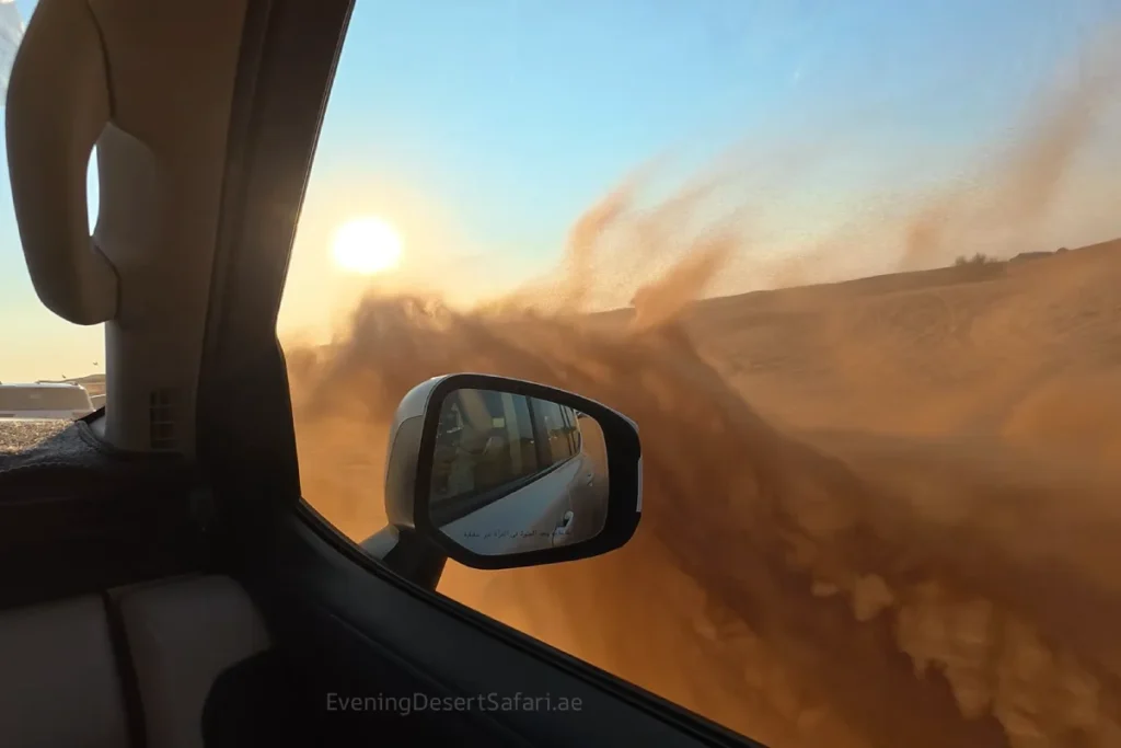 dune bashing at Premium evening desert safari dubai 4