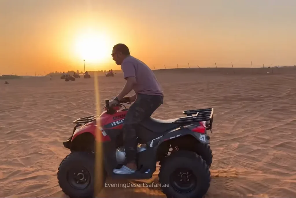 Desert Safari with ATV Quad Bike